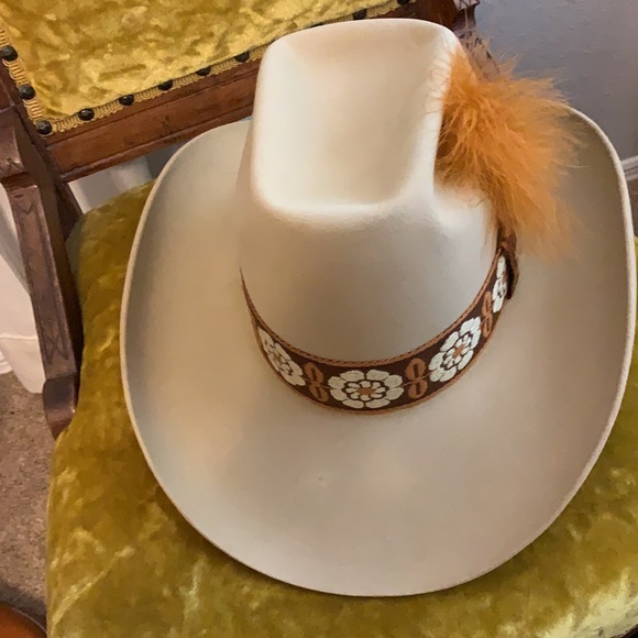 Vintage Stetson 5X Cowboy Hat - Picture 2 of 12